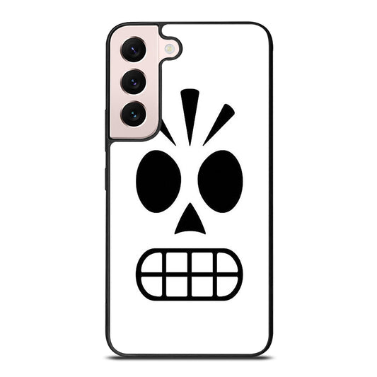 GRIM FANDANGO MANNY CALAVERA FACE Samsung Galaxy S22 Plus Case Cover