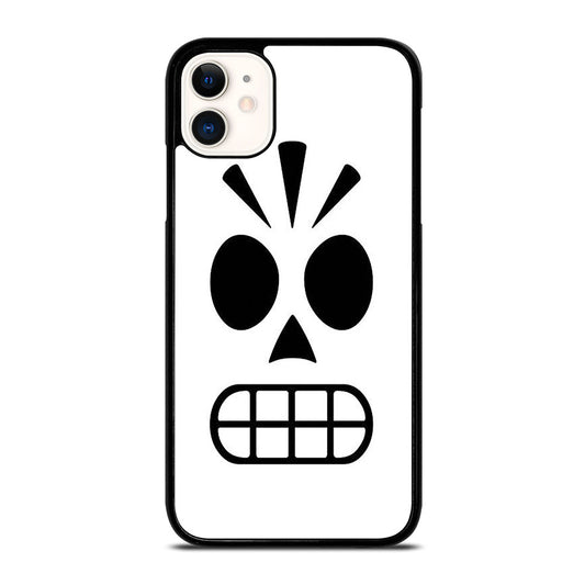 GRIM FANDANGO MANNY CALAVERA FACE iPhone 11 Case Cover