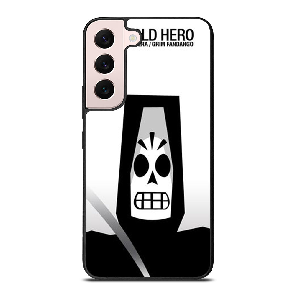 GRIM FANDANGO MANNY CALAVERA THE OLD HERO Samsung Galaxy S22 Plus Case Cover