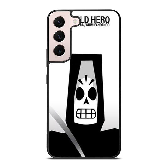 GRIM FANDANGO MANNY CALAVERA THE OLD HERO Samsung Galaxy S22 Plus Case Cover