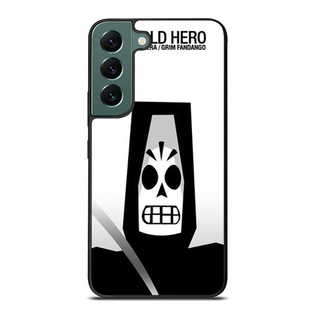 GRIM FANDANGO MANNY CALAVERA THE OLD HERO Samsung Galaxy S22 Case Cover