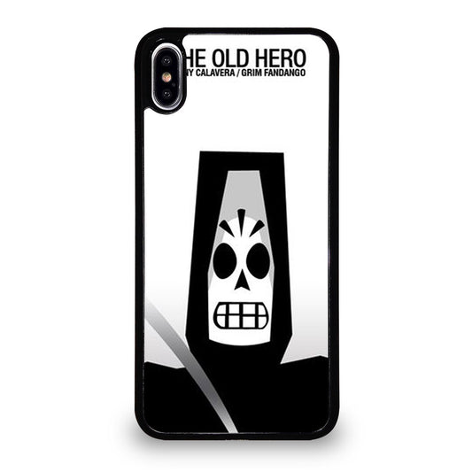 GRIM FANDANGO MANNY CALAVERA THE OLD HERO iPhone XS Max Case Cover
