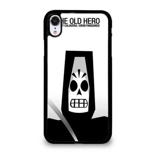 GRIM FANDANGO MANNY CALAVERA THE OLD HERO iPhone XR Case Cover