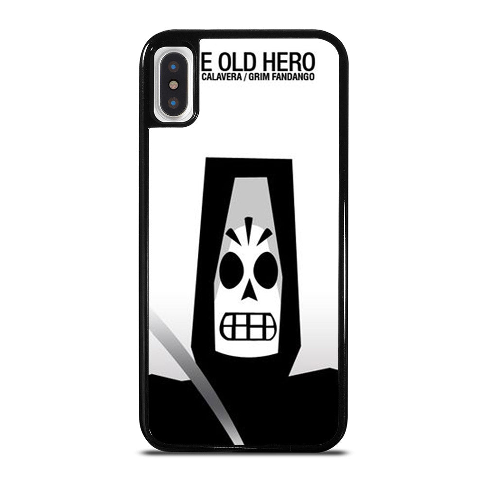 GRIM FANDANGO MANNY CALAVERA THE OLD HERO iPhone X / XS Case Cover