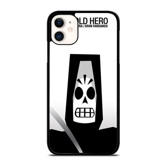 GRIM FANDANGO MANNY CALAVERA THE OLD HERO iPhone 11 Case Cover