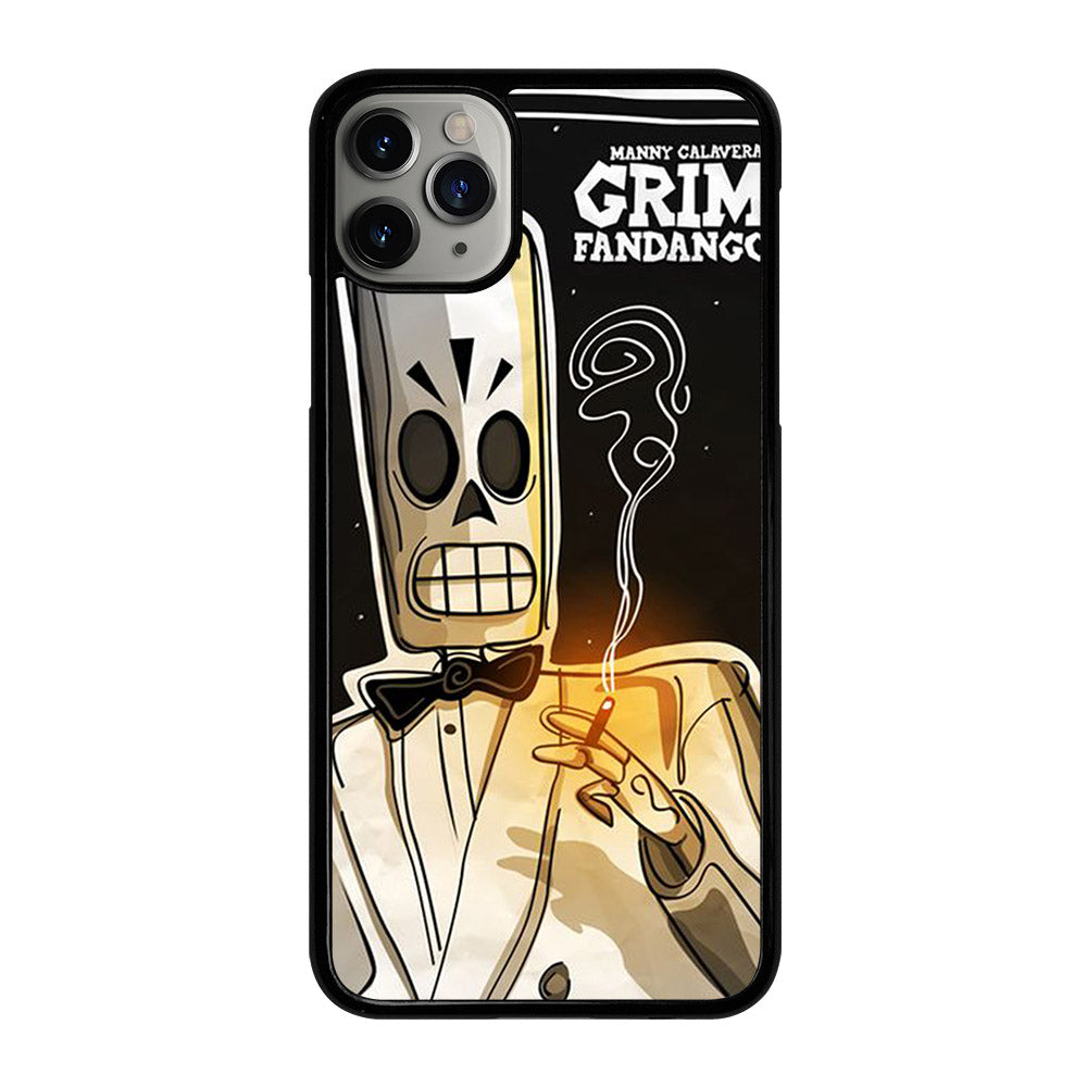 GRIM FANDANGO MANNY CALAVERA CARTOON iPhone 11 Pro Max Case Cover
