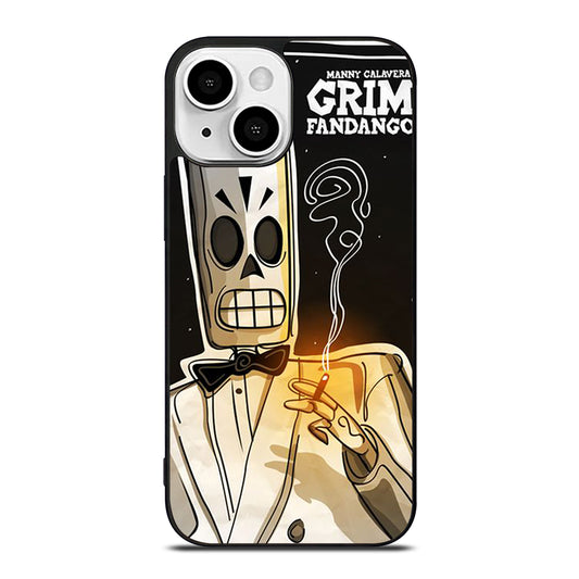 GRIM FANDANGO MANNY CALAVERA CARTOON iPhone 13 Mini Case Cover