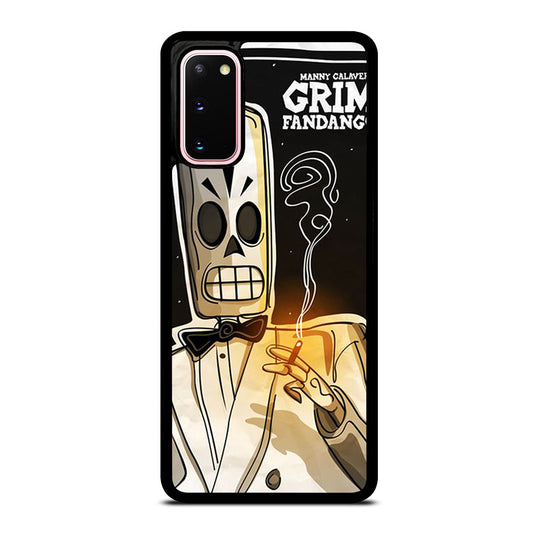GRIM FANDANGO MANNY CALAVERA CARTOON Samsung Galaxy S20 Case Cover