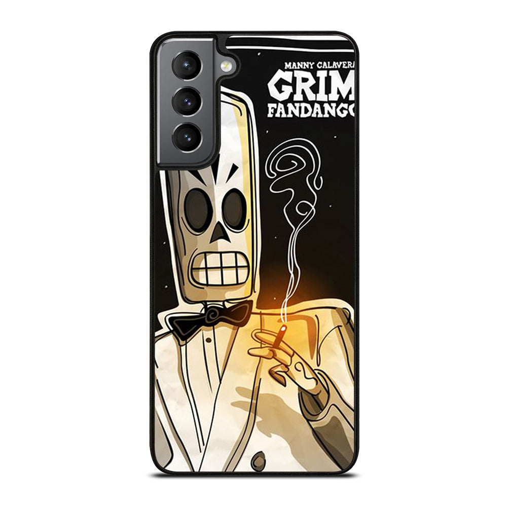 GRIM FANDANGO MANNY CALAVERA CARTOON Samsung Galaxy S21 Plus Case Cover