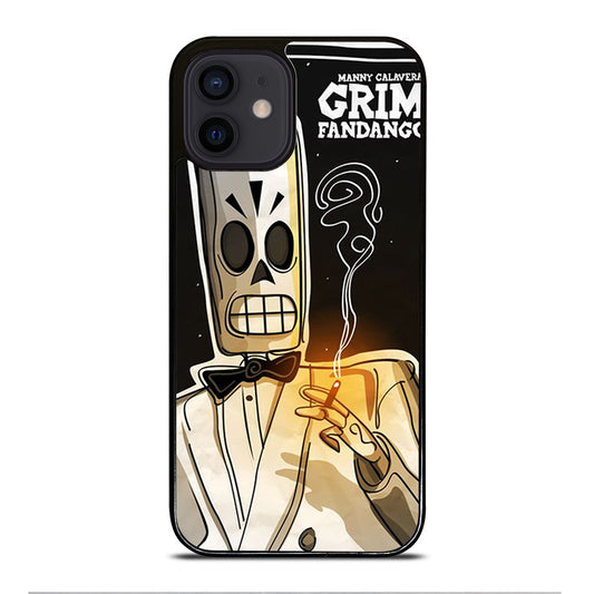 GRIM FANDANGO MANNY CALAVERA CARTOON iPhone 12 Mini Case Cover
