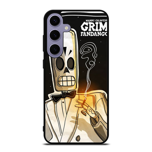 GRIM FANDANGO MANNY CALAVERA CARTOON Samsung Galaxy S24 Plus Case Cover