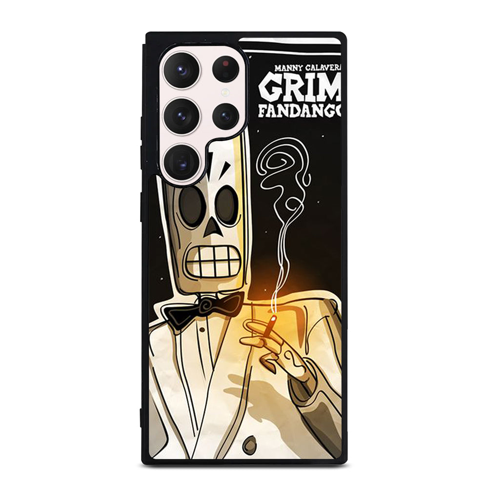 GRIM FANDANGO MANNY CALAVERA CARTOON Samsung Galaxy S23 Ultra Case Cover