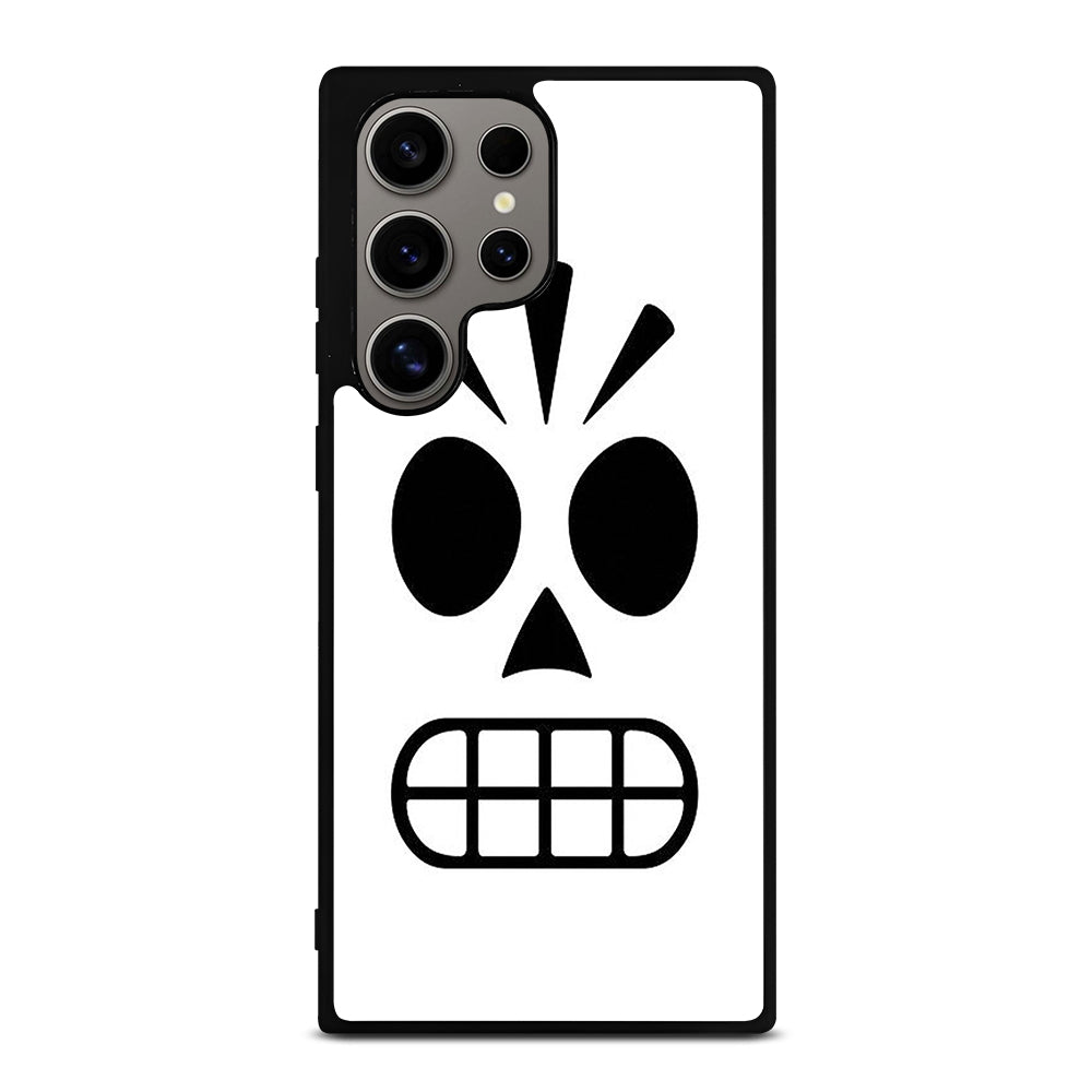 GRIM FANDANGO MANNY CALAVERA FACE Samsung Galaxy S24 Ultra Case Cover