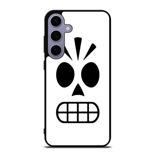 GRIM FANDANGO MANNY CALAVERA FACE Samsung Galaxy S24 Plus Case Cover