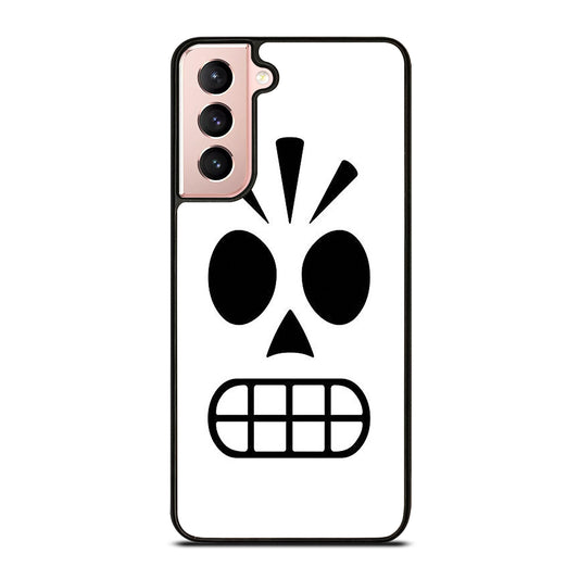 GRIM FANDANGO MANNY CALAVERA FACE Samsung Galaxy S21 Case Cover