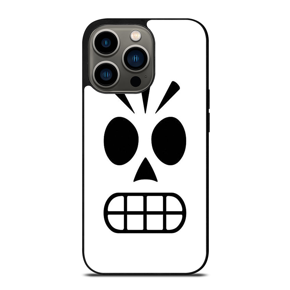 GRIM FANDANGO MANNY CALAVERA FACE iPhone 13 Pro Case Cover