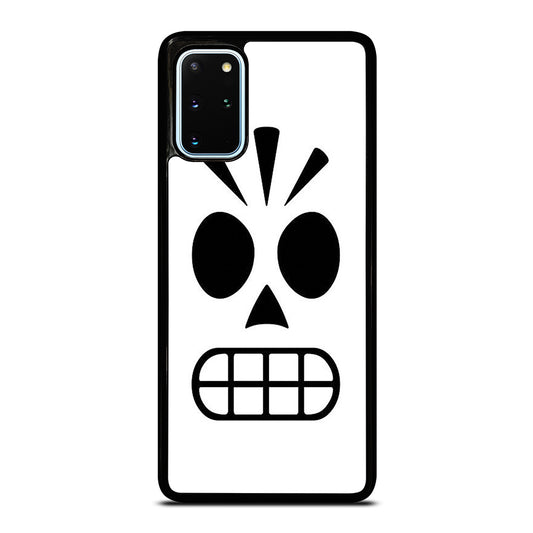 GRIM FANDANGO MANNY CALAVERA FACE Samsung Galaxy S20 Plus Case Cover