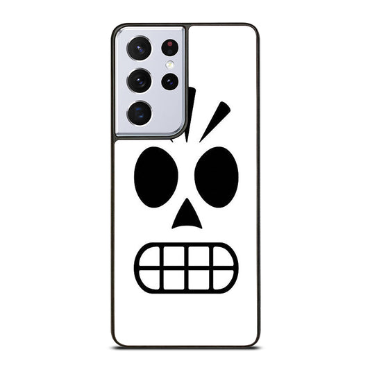 GRIM FANDANGO MANNY CALAVERA FACE Samsung Galaxy S21 Ultra Case Cover