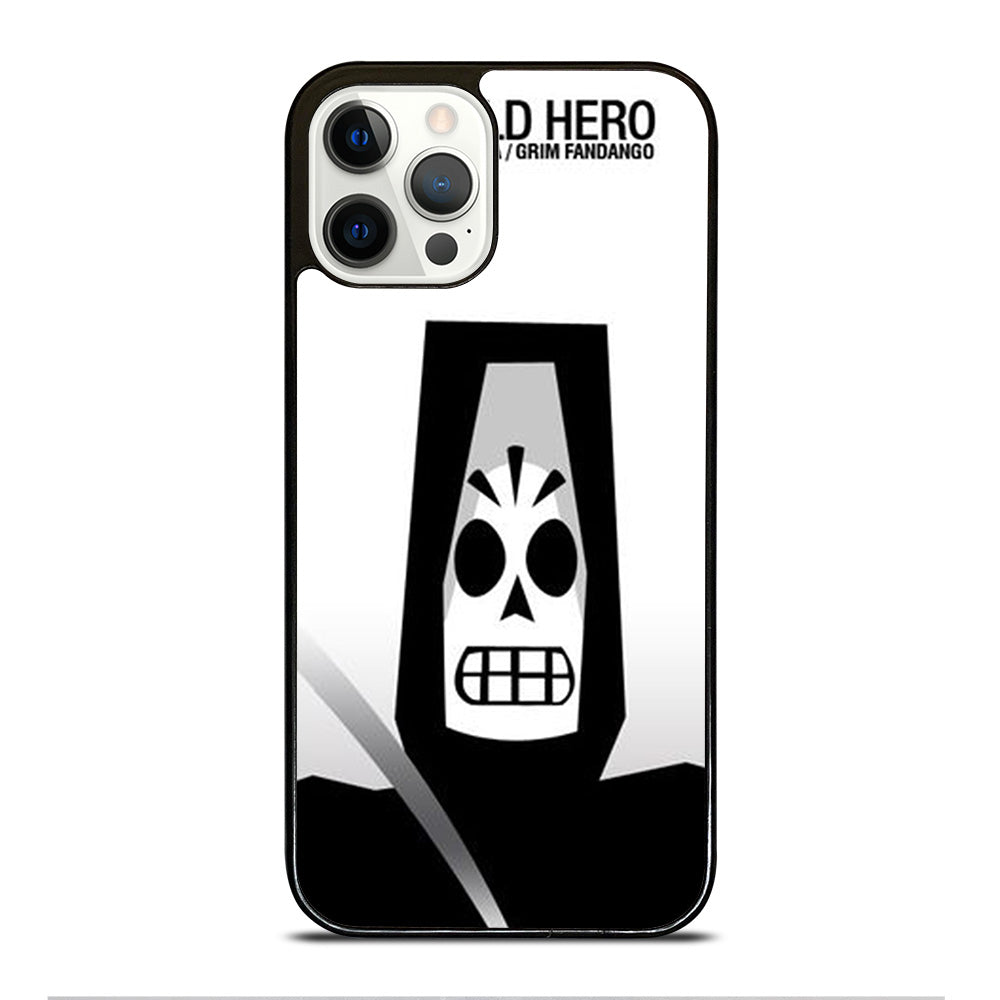 GRIM FANDANGO MANNY CALAVERA THE OLD HERO iPhone 12 Pro Case Cover