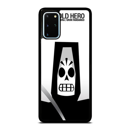 GRIM FANDANGO MANNY CALAVERA THE OLD HERO Samsung Galaxy S20 Plus Case Cover