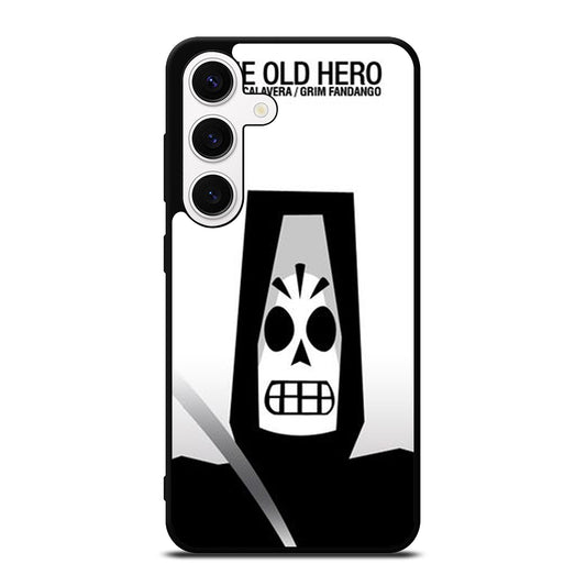 GRIM FANDANGO MANNY CALAVERA THE OLD HERO Samsung Galaxy S24 Case Cover