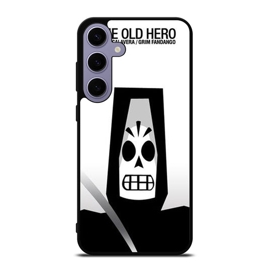 GRIM FANDANGO MANNY CALAVERA THE OLD HERO Samsung Galaxy S24 Plus Case Cover