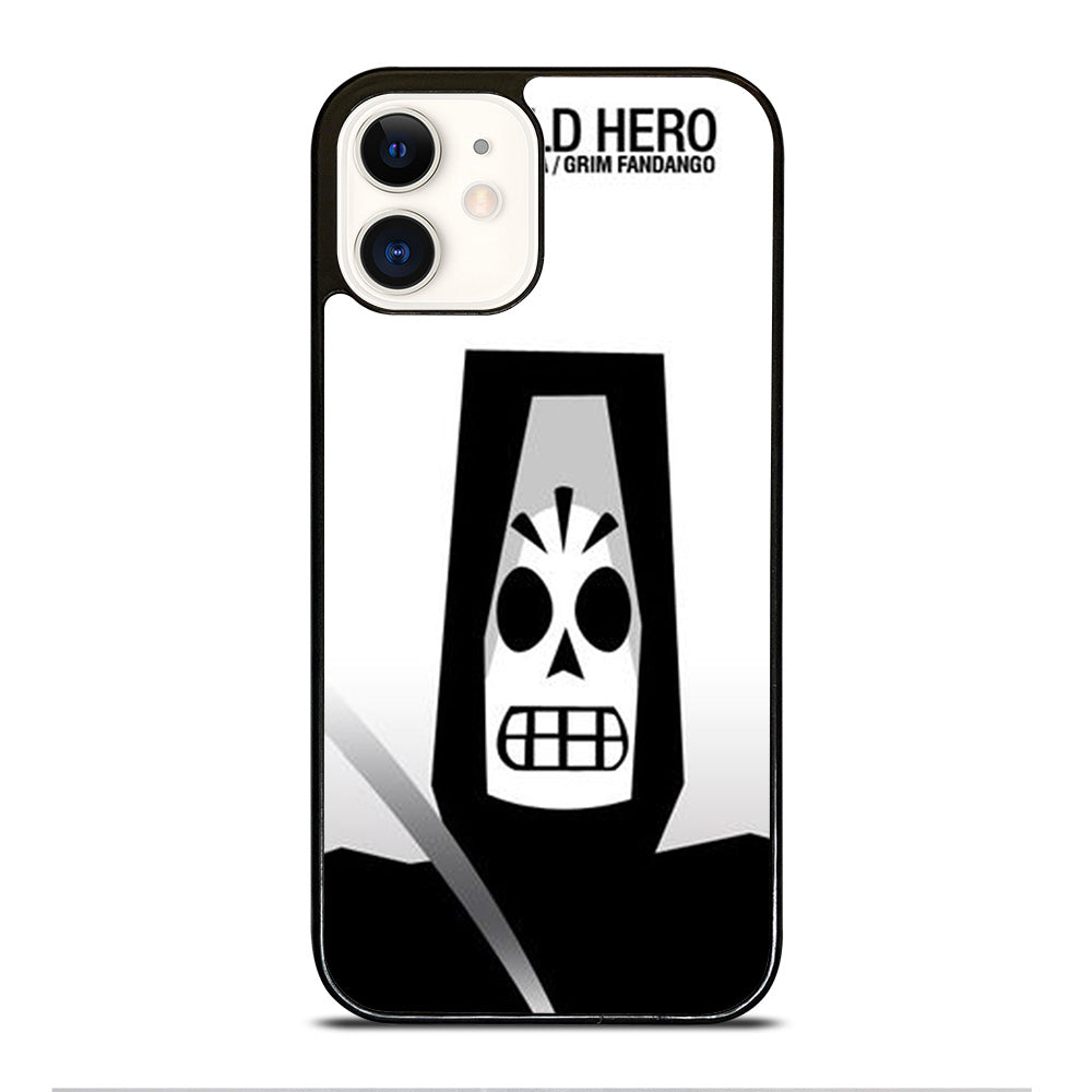 GRIM FANDANGO MANNY CALAVERA THE OLD HERO iPhone 12 Case Cover