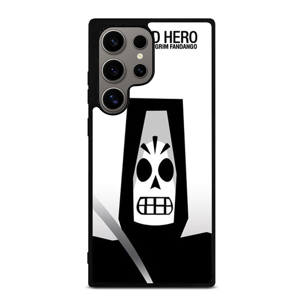 GRIM FANDANGO MANNY CALAVERA THE OLD HERO Samsung Galaxy S24 Ultra Case Cover