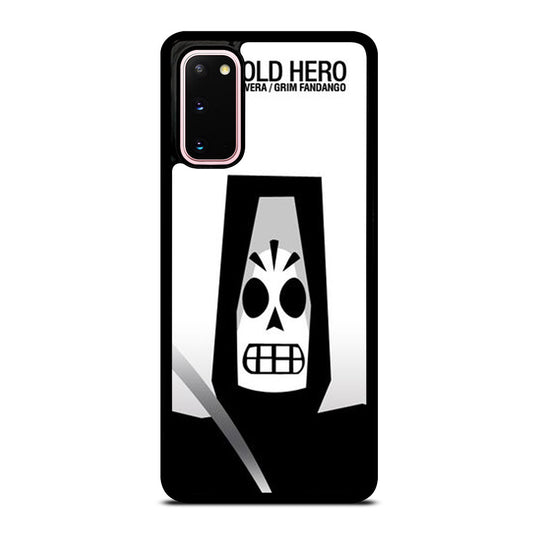 GRIM FANDANGO MANNY CALAVERA THE OLD HERO Samsung Galaxy S20 Case Cover