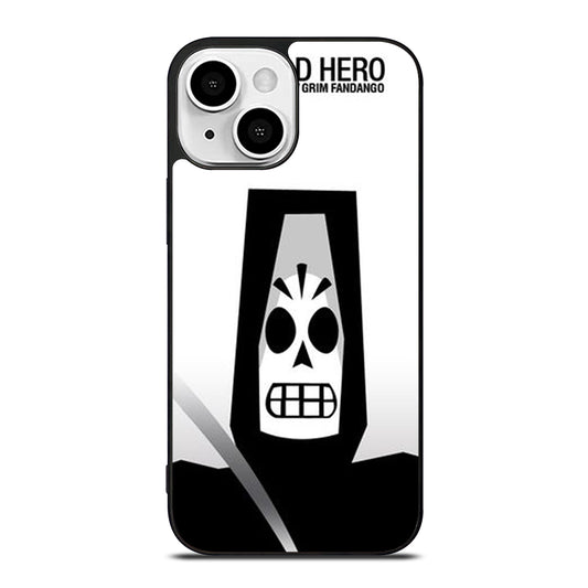 GRIM FANDANGO MANNY CALAVERA THE OLD HERO iPhone 13 Mini Case Cover