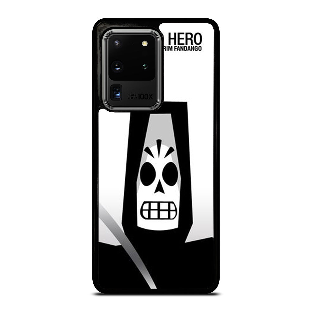 GRIM FANDANGO MANNY CALAVERA THE OLD HERO Samsung Galaxy S20 Ultra Case Cover