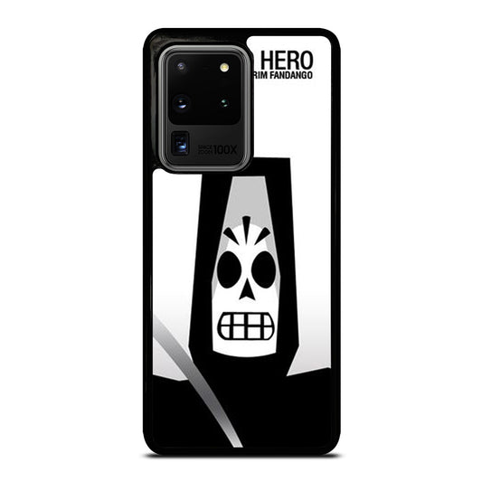 GRIM FANDANGO MANNY CALAVERA THE OLD HERO Samsung Galaxy S20 Ultra Case Cover
