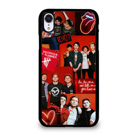 GROUP 5 SECONDS OF SUMMER COLLAGE iPhone XR Case Cover