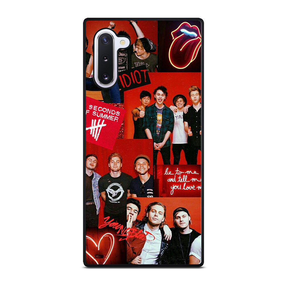 GROUP 5 SECONDS OF SUMMER COLLAGE Samsung Galaxy Note 10 Case Cover