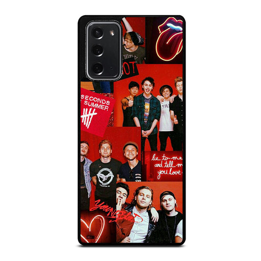 GROUP 5 SECONDS OF SUMMER COLLAGE Samsung Galaxy Note 20 Case Cover