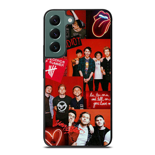 GROUP 5 SECONDS OF SUMMER COLLAGE Samsung Galaxy S22 Case Cover