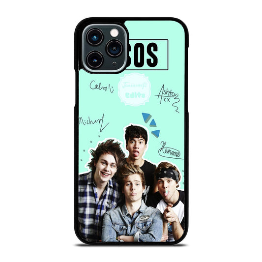 GROUP 5 SECONDS OF SUMMER SIGNATURE iPhone 11 Pro Case Cover