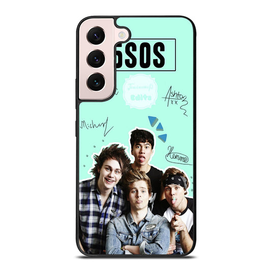 GROUP 5 SECONDS OF SUMMER SIGNATURE Samsung Galaxy S22 Plus Case Cover