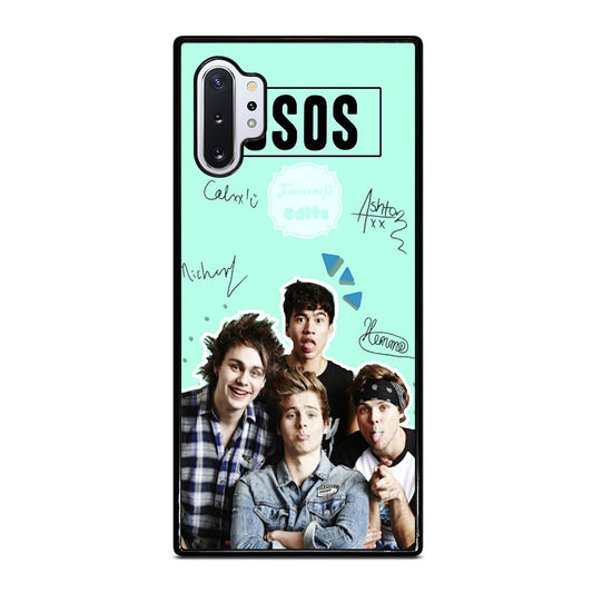 GROUP 5 SECONDS OF SUMMER SIGNATURE Samsung Galaxy Note 10 Plus Case Cover