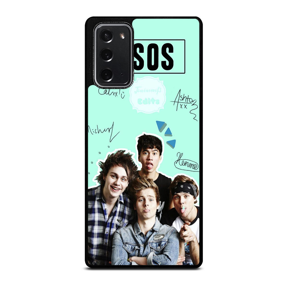 GROUP 5 SECONDS OF SUMMER SIGNATURE Samsung Galaxy Note 20 Case Cover