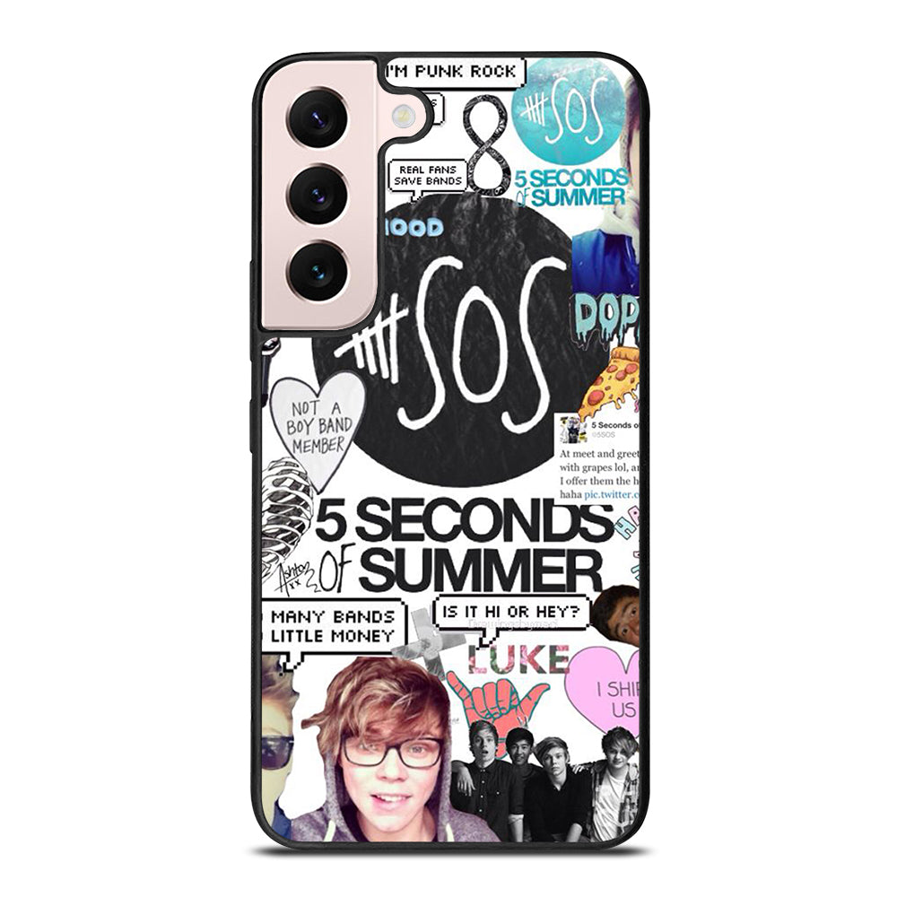 GROUP 5 SECONDS OF SUMMER SOS Samsung Galaxy S22 Plus Case Cover