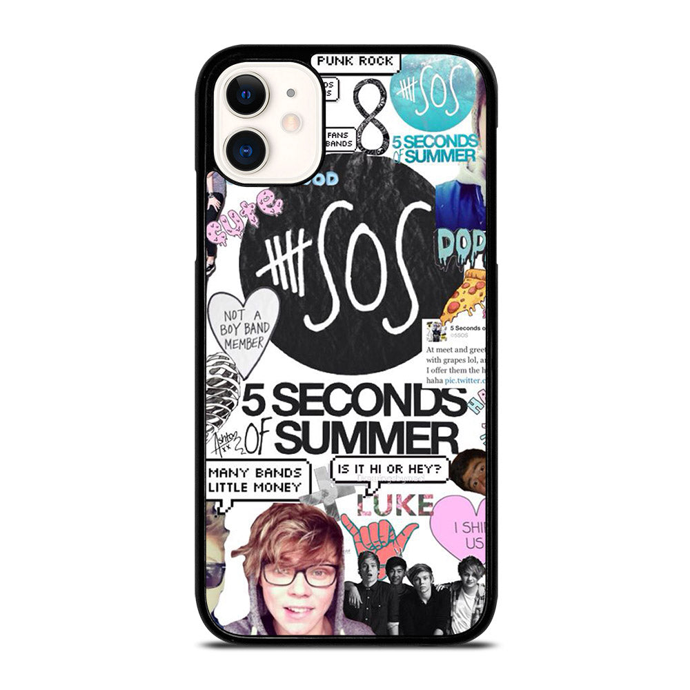 GROUP 5 SECONDS OF SUMMER SOS iPhone 11 Case Cover