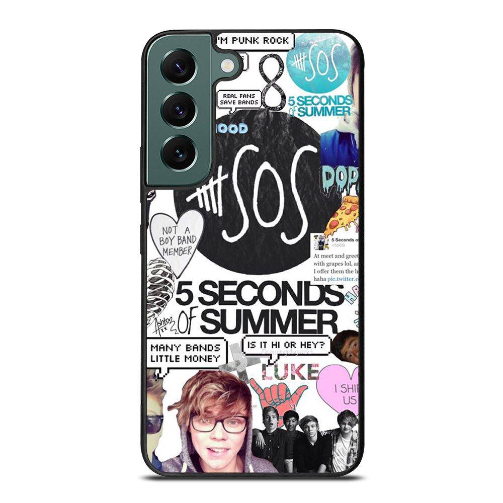 GROUP 5 SECONDS OF SUMMER SOS Samsung Galaxy S22 Case Cover