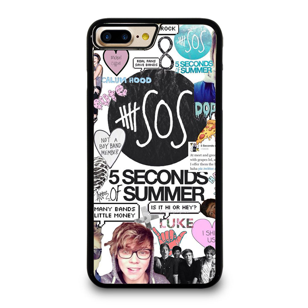 GROUP 5 SECONDS OF SUMMER SOS iPhone 7 / 8 Plus Case Cover