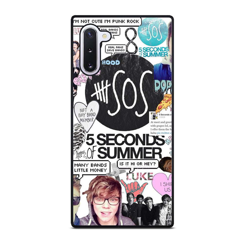 GROUP 5 SECONDS OF SUMMER SOS Samsung Galaxy Note 10 Case Cover