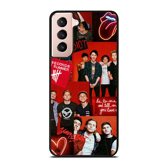 GROUP 5 SECONDS OF SUMMER COLLAGE Samsung Galaxy S21 Case Cover