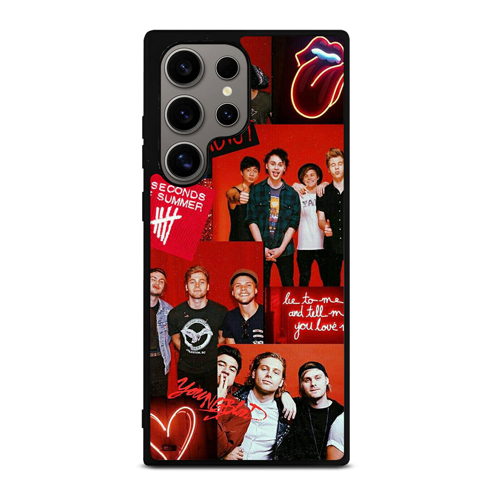 GROUP 5 SECONDS OF SUMMER COLLAGE Samsung Galaxy S24 Ultra Case Cover