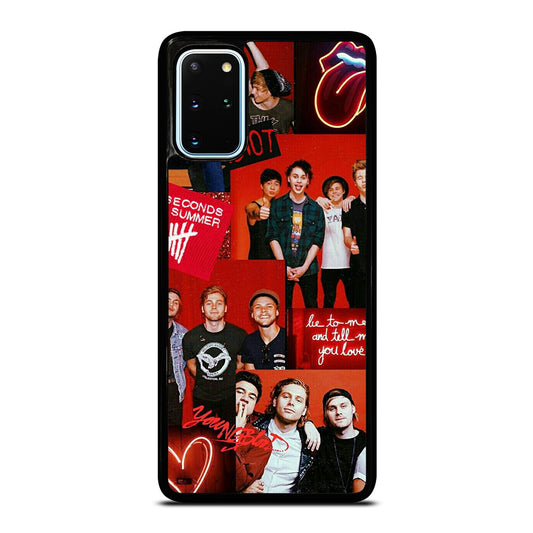 GROUP 5 SECONDS OF SUMMER COLLAGE Samsung Galaxy S20 Plus Case Cover