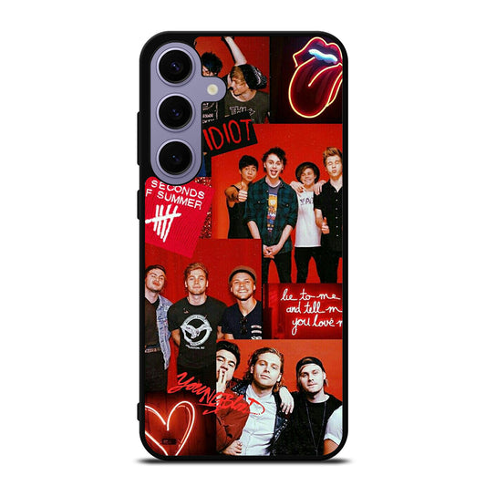 GROUP 5 SECONDS OF SUMMER COLLAGE Samsung Galaxy S24 Plus Case Cover