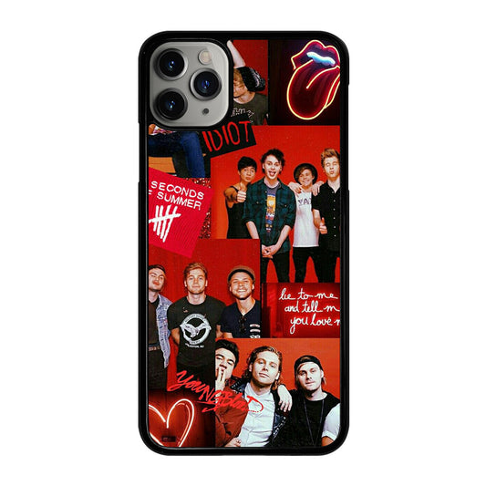 GROUP 5 SECONDS OF SUMMER COLLAGE iPhone 11 Pro Max Case Cover